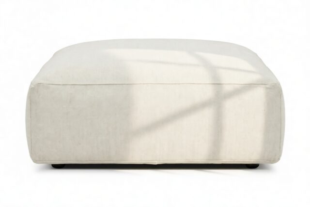 The Le Mura – Natural Linen, Ottoman