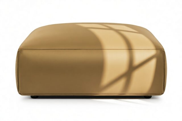 The Le Mura – Old Gold Velvet, Ottoman