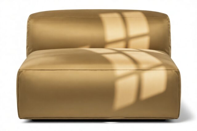 The Le Mura – Old Gold Velvet, Armless