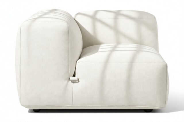 The Le Mura – Natural Linen, Left Arm