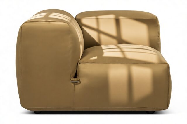 The Le Mura – Old Gold Velvet, Left Arm