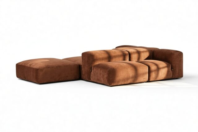 The Le Mura – Rust Chenille, Dual Aspect (Left)