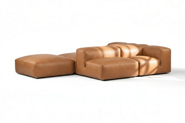 The Le Mura – Tan Vegan Leather, Dual Aspect (Left)