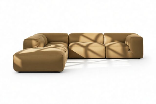 The Le Mura – Old Gold Velvet, Left Corner