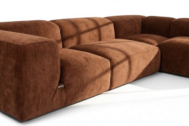 The Le Mura – Rust Chenille, Right Corner