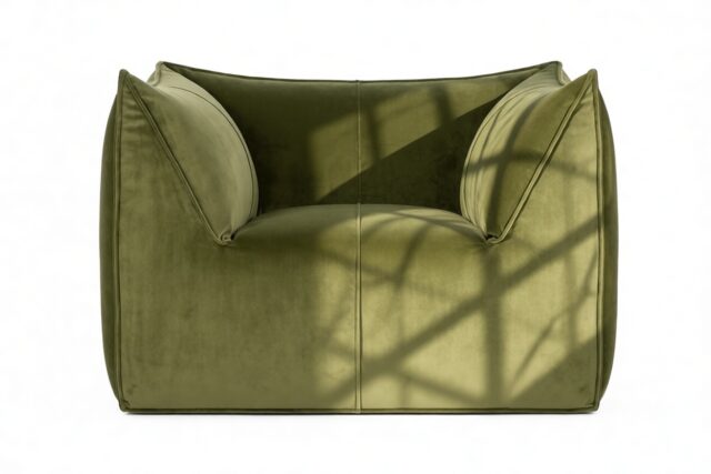 The Bambole – Thyme Luxe Velvet, Lounge Chair