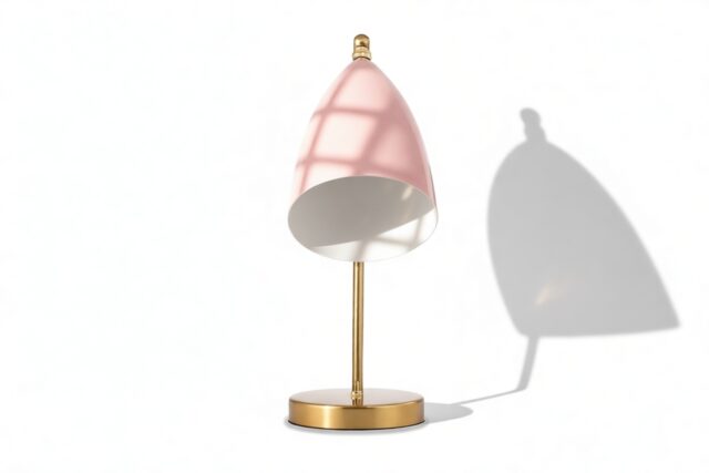 The Grasshopper – Pink, Table Lamp
