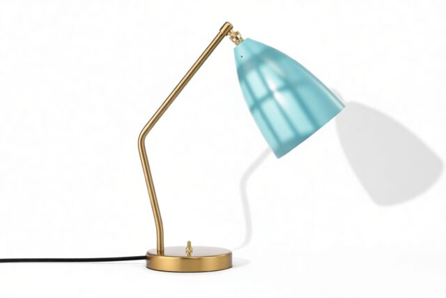 The Grasshopper – Blue, Table Lamp