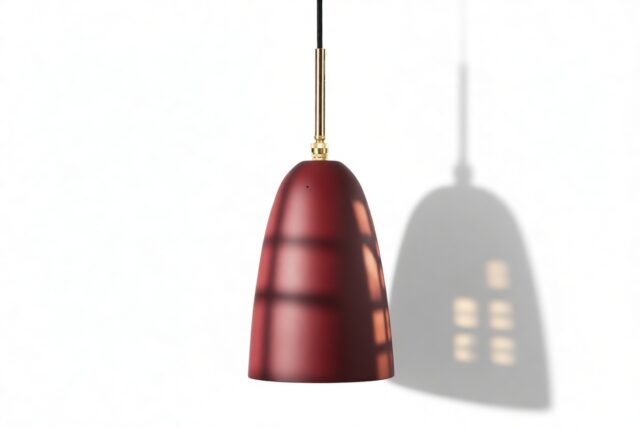 The Grasshopper – Burgundy, Pendant Lamp