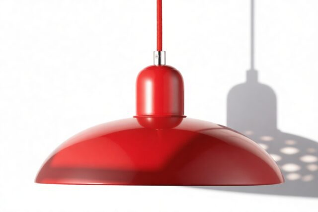 The Clia – Red, Pendant Lamp