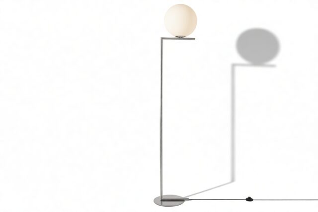 The IC – Chrome, Floor Lamp