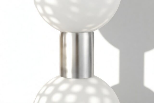 The IC – Chrome, Double Wall And Ceiling Light