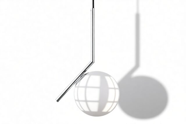 The IC – Chrome, Pendant Light