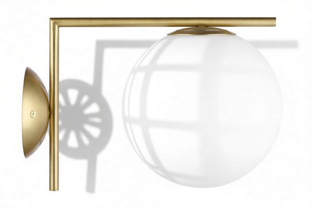 The IC – Brass, Indoor Wall Light