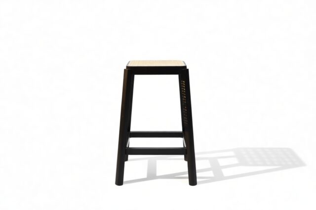 The Jeanneret Counter Stool – Black, Counter Stool