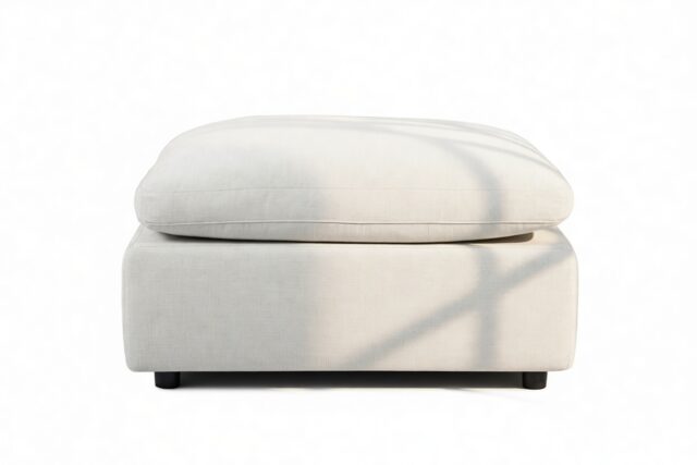 The Ciel – White Linen, Ottoman