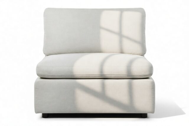 The Ciel – Dove Linen, Armless Module