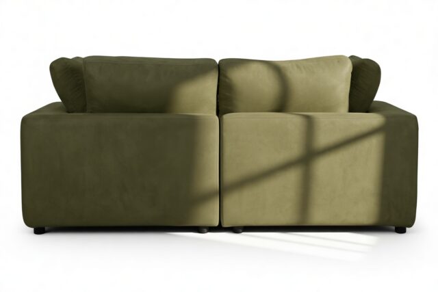 The Ciel – Spruce Luxe Velvet, Two Seater Sofa