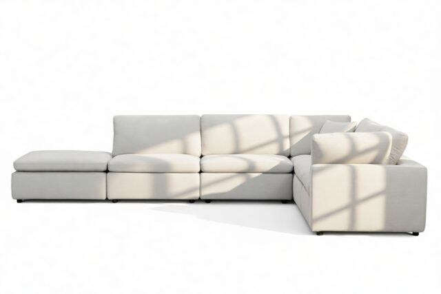 The Ciel – Dove Linen, Sectional (Right Corner)