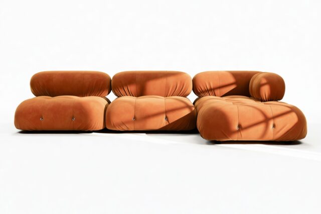 The Bellini – Spice Velvet, Sectional (Right Chaise)