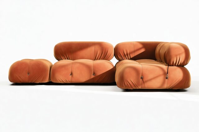 The Bellini – Spice Velvet, Sectional (Small Right Corner)