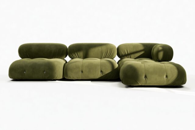 The Bellini – Thyme Luxe Velvet, Sectional (Right Chaise)