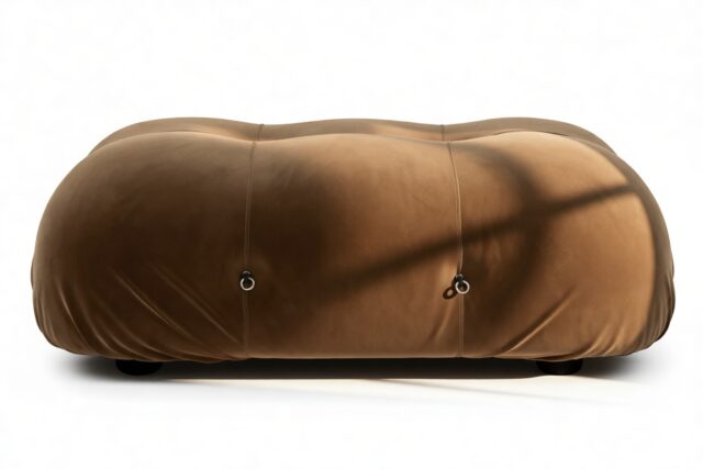 The Bellini – Mocha Velvet, Ottoman