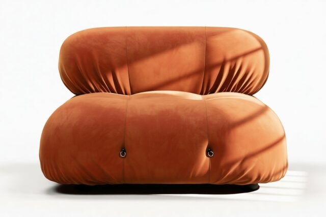 The Bellini – Spice Velvet, Armless Module