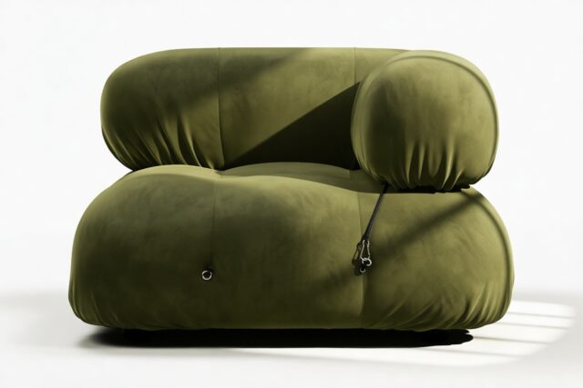 The Bellini – Thyme Luxe Velvet, Right Corner