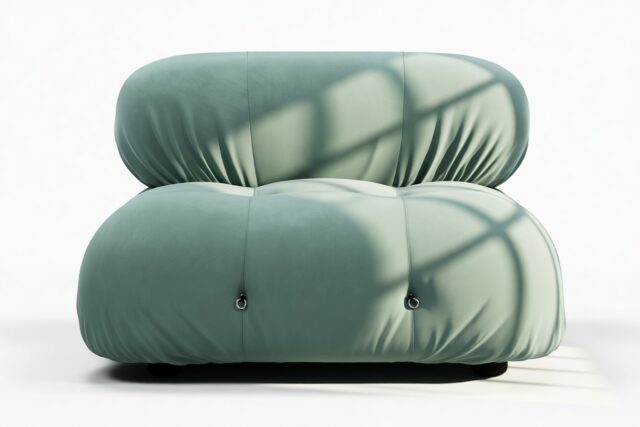 The Bellini – Jadeite Luxe Velvet, Armless Module