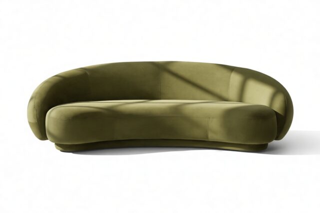 The Julep – Thyme Luxe Velvet, Three Seater Sofa