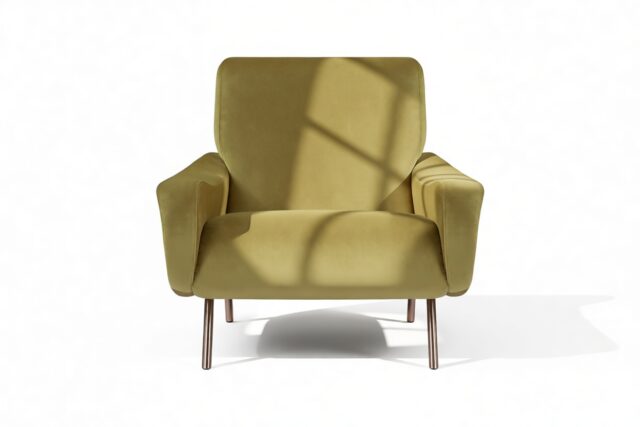 The Donna – Olive Gold Velvet