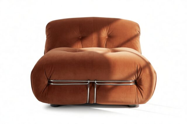 The Soriana – Spice Velvet, Deep Lounge Chair
