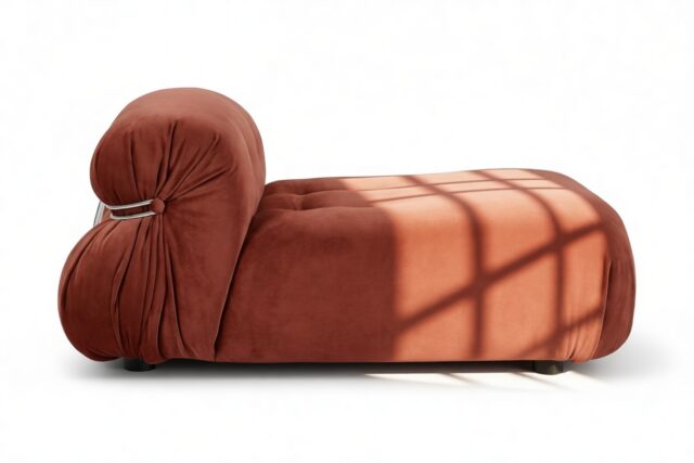 The Soriana – Burgundy Luxe Velvet, Deep Lounge Chair