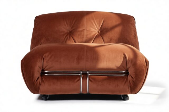 The Soriana – Spice Velvet, Lounge Chair