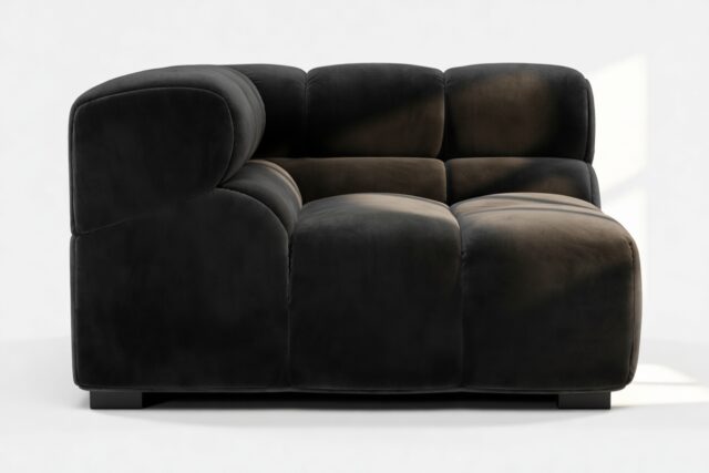 The Tufty – Black Velvet, Corner (Left)