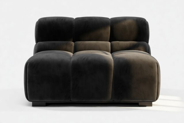 The Tufty – Black Velvet, Armless Module