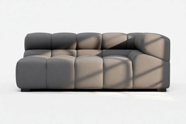 The Tufty – Ink Brushed Weave, Extra Large Corner (Right)