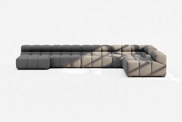 The Tufty – Ink Brushed Weave, Extra Large Corner (Right) – Sectional