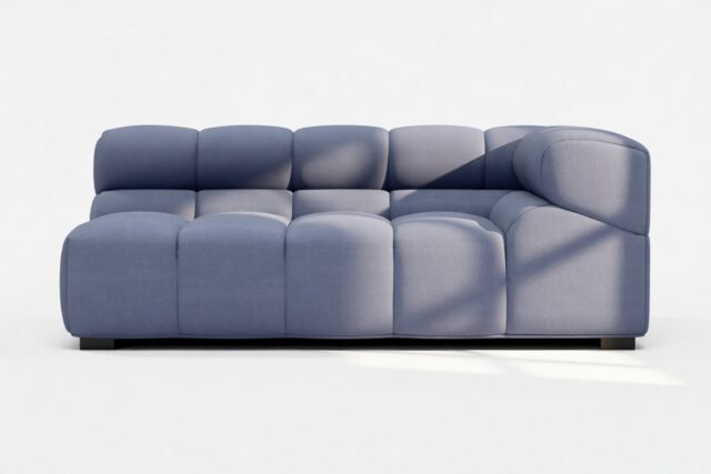 The Tufty – Royal Blue Wool, Extra Large Corner (Right)