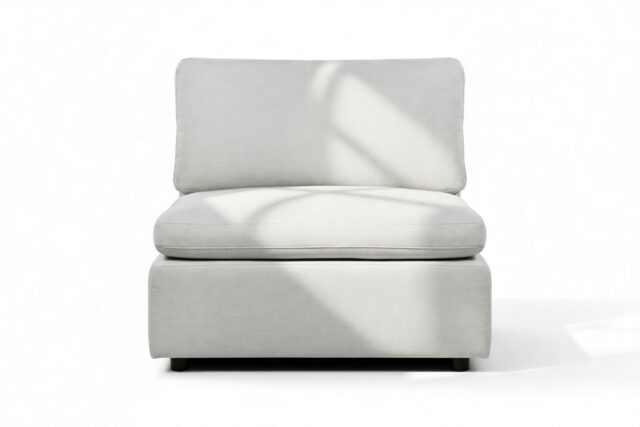 The Ciel – Dove Linen, Armless Module