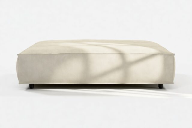 The Extrasoft – Eggshell Vegan Suede, Xxl Seat