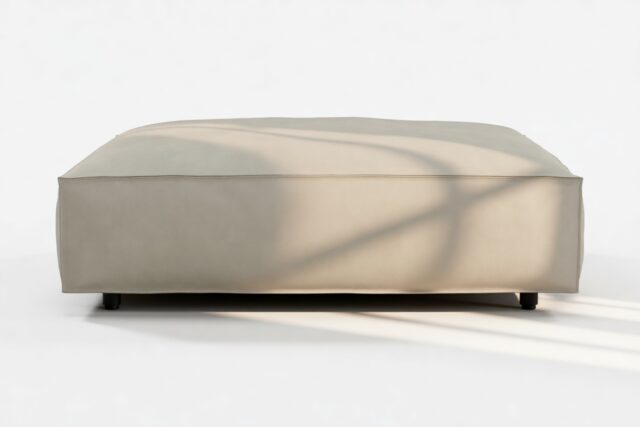 The Extrasoft – Beige Gray Vegan Leather, Xl Seat
