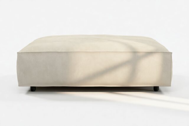 The Extrasoft – Eggshell Vegan Suede, Xl Seat