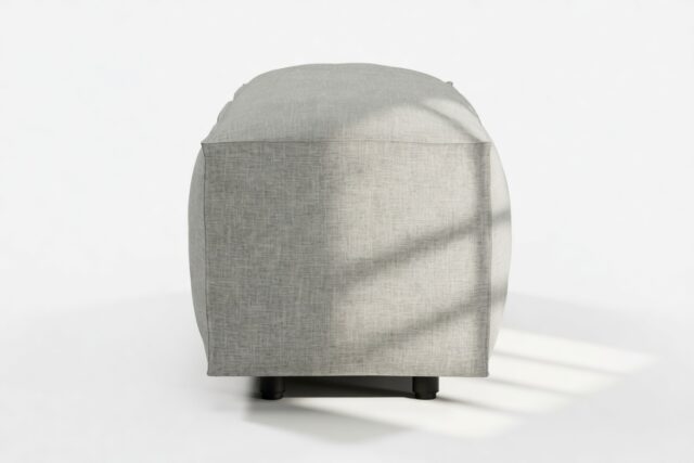 The Extrasoft – Soft Gray Brushed Weave, L Armrest