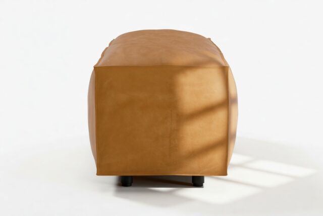 The Extrasoft – Tan Vegan Leather, L Armrest