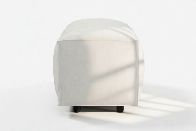 The Extrasoft – White Linen, L Armrest