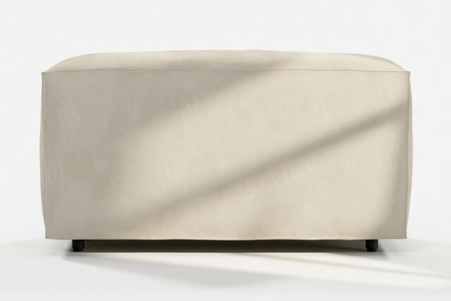 The Extrasoft – Eggshell Vegan Suede, L Backrest