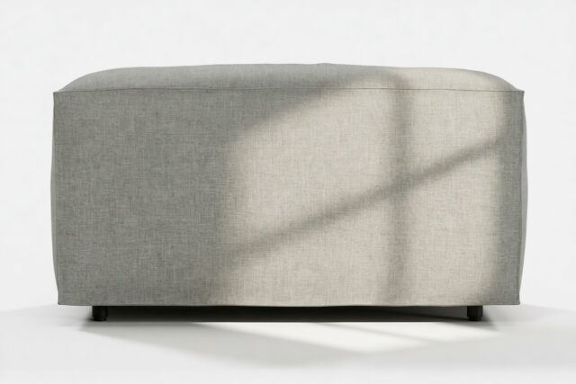 The Extrasoft – Soft Gray Brushed Weave, L Backrest