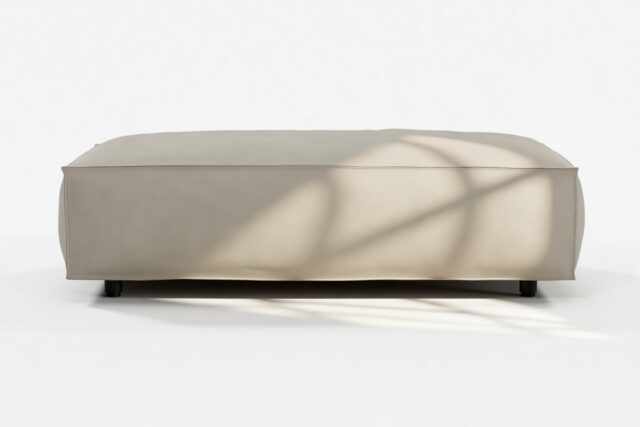 The Extrasoft – Beige Gray Vegan Leather, M Seat